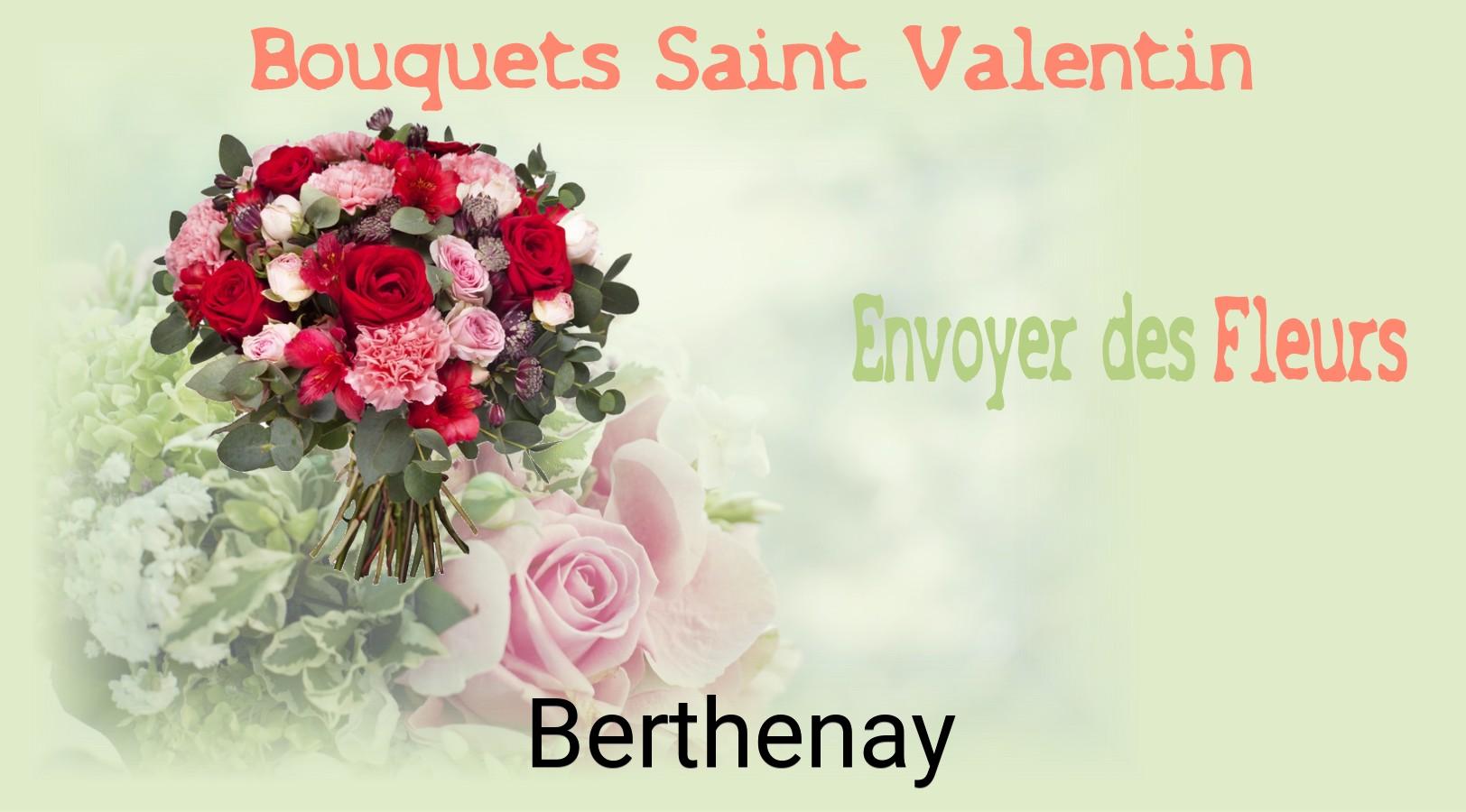 Roses de Saint-Valentin livrées à Berthenay